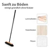 BigDean Zimmerbesen mit Stiel 150 cm ausziehbar – Besen mit Produktbild-Vorschau 7