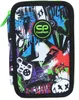 COOLPACK - JUMPER 3 - Dreifach-Federmäppchen mit Zubehör - Produktbild-Vorschau 3