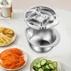 Reiswaschschüssel Edelstahl mit Gemüseeinsatz, kleines Produktbild-Vorschau 3