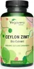 Vegavero Ceylon Zimt  Extrakt | 120 Kapseln | 500 mg Produktbild-Vorschau 1