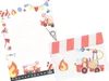 Friendly Fox Kinder Briefpapier Feuerwehr, 1x DIN A5 Produktbild-Vorschau 1