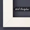 Bilderrahmen Monaco - 60x70 cm, Weiß Hochglanz Nachbildung, Produktbild-Vorschau 5