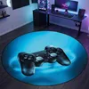 Herný koberec s joystickom a modrým neónovým lúčom Veľkosť Náhľad obrázku produktu 2