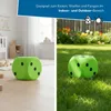 Cubetto in schiuma XXL verde 15 cm - Morbido cubetto Anteprima dell’immagine prodotto 8