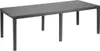 Gartentisch QUEEN, Rattan Optik, Anthrazit, 220 x 90 x 72 Produktbild-Vorschau 1