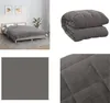 vidaXL Gewichtsdecke Grau 200x220 cm 13 kg Stoff - Produktbild-Vorschau 1