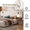 ProximaX Lit classique, Lit rembourré élégant Lampes de Voir les images du produit 5