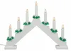 Idena 31837 Idena Adventsleuchter LED Dekoleuchte weiß Anteprima dell’immagine prodotto 3