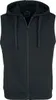 RED by EMP Herren schwarze Sweat Weste mit Kapuze 5XL Produktbild-Vorschau 1