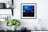 MuchoWow® Gerahmtes Poster Blauer Fisch im Aquarium 40x40 Produktbild-Vorschau 4