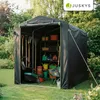 Juskys® Gerätezelt M, 220x160x175 cm in Anthrazit, mit Produktbild-Vorschau 7