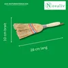 Novatool 3x Kleiner Besen Reisigbesen mit Stiel kurz 28cm Produktbild-Vorschau 5