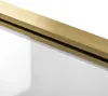 Porta Doccia Rea Atlas Brush Gold 80 Left Anteprima dell’immagine prodotto 3