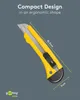 Fixpoint 77105 Coltello multiuso, giallo - con lame a Anteprima dell’immagine prodotto 11