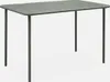 Set tavolo da giardino in acciaio con 4 sedie, 120cm, Verde Anteprima dell’immagine prodotto 3