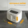 Clatronic® Fritteuse mit 2,5L Kapazität | mit Fett | Produktbild-Vorschau 6