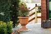 Pot de fleurs élégant en terre cuite sur pied 60 cm, 47 L, Voir les images du produit 2