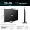 Hisense 55" E8Q, 4K Ultra HD 3840x2160, ULED, Quantum Dot, Produktbild-Vorschau 2