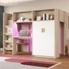 Flieks Etagenbett 90x200cm mit Led, Kinderbett mit Produktbild-Vorschau 3