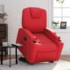 vidaXL Relaxsessel mit Aufstehhilfe Elektrisch Rot Produktbild-Vorschau 2