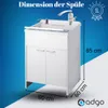 ADGO® Umyvadlová souprava Skříňka na prádlo Dřezová baterie Náhled obrázku produktu 2