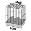 Flamingo Sittichkäfig Saga schwarz Produktbild-Vorschau 3