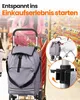 Einkaufstrolley klappbar mit Kühlfach 55 L – Shopping Produktbild-Vorschau 3