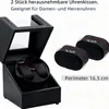 Uhrenbeweger, Automatik Uhrenbeweger Box für 2 Uhren, Produktbild-Vorschau 3