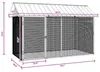 vidaXL Gabbia per uccelli antracite 227 x 112 x 141 cm Anteprima dell’immagine prodotto 4