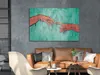 Vlies Leinwandbild - Electrifying Touch (1 Part) Wide 60x40 Produktbild-Vorschau 2