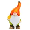 Gnome citrouille en céramique 16 cm Voir les images du produit 2