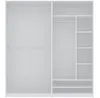 Marmex TRES A Weiß 190x206x51 offener Kleiderschrank ohne Produktbild-Vorschau 1