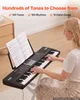 VEVOR Digitálne piano, 61 kláves, s čiastočnou váhou, Náhľad obrázku produktu 4