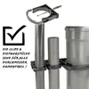tecuro Rohrschelle - Rohrclip für Rohre & Schläuche, Ø 110 Produktbild-Vorschau 4