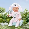Zapf Zapf 834473 BABY born Häschen Kuschelanzug 43cm 834473 Anteprima dell’immagine prodotto 8