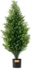 zestaw 2 sztucznych topiary cedrowych sztucznych roślin PE Podgląd zdjęcia produktu 11