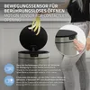 ML-Design Mülleimer mit Sensor 30L rund, Edelstahl Silber Produktbild-Vorschau 3