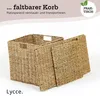 Lycce Insert d'étagère LAKE, panier tressé en jonc de mer Voir les images du produit 1