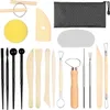19 teiliges Modellierwerkzeug Set, Töpferwerkzeug Kit für Produktbild-Vorschau 1
