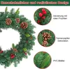 XINZI Tannengirlande Weihnachtsdeko Girlande 500cm Produktbild-Vorschau 3