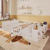 MODFU  Kinderbett  140 x 200 , Holzbett mit Offenes Lager Produktbild-Vorschau 5