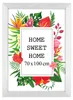 Rám na obrázky MG Design, biela, 70 x 100 cm – vyrobený z Náhľad obrázku produktu 1