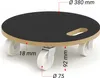 Wiltec 2x transportní váleček 380 x 18 mm s nosností cca Náhled obrázku produktu 4
