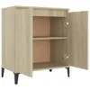 vidaXL Příborník Sonoma Dub 60x35x70 cm výrobek ze dřeva Náhled obrázku produktu 4
