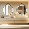 Specchio LED WISFOR, rotondo, diametro 60 cm, specchio da Anteprima dell’immagine prodotto 3
