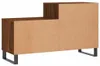 vidaXL Schuhregal Braun Eichen-Optik 102x36x60 cm Produktbild-Vorschau 6