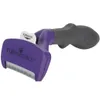 A pet grooming tool, specifically a deshedding brush for cats. Produktbild-Vorschau