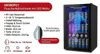 PKM GKS83FC1 Flaschenkühlschrank WM Fußballer LED Motiv, 89 Produktbild-Vorschau 4