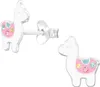 Kinder Ohrringe Ohrstecker 925 Sterling Silber Alpaka mit Produktbild-Vorschau 1
