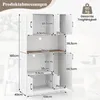 COSTWAY Küchenschrank, Buffetschrank, Hochschrank mit Produktbild-Vorschau 7